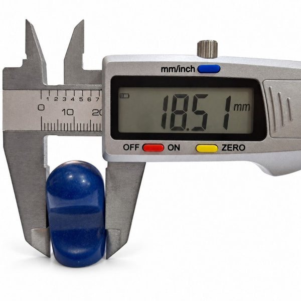 3006 Blue Plastic Knob