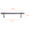 CP105 Solid Brass Handle (PREORDER)