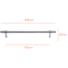 CP105 Solid Brass Handle (PREORDER)
