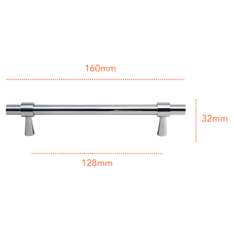 CP105 Solid Brass Handle (PREORDER)