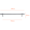 CP105 Solid Brass Handle (PREORDER)