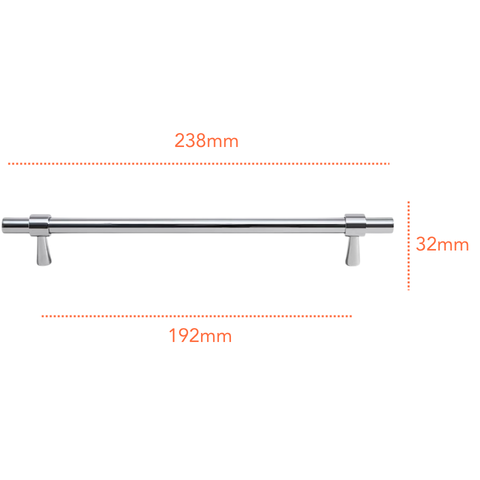 CP105 Solid Brass Handle (PREORDER)