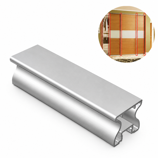 Aluminum Profile Sliding Wardrobe Mechanism Set