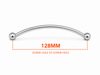 502 128mm Chrome Plated Pull