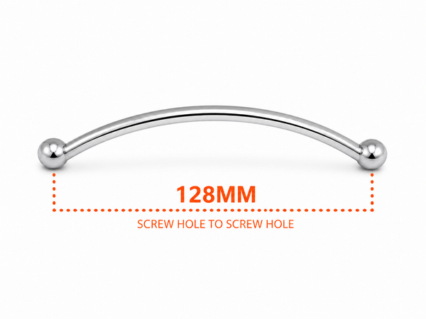 502 128mm Chrome Plated Pull