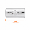 806 Plain Chrome Knob Handle