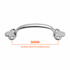 011M Plain Chrome Pull Handle