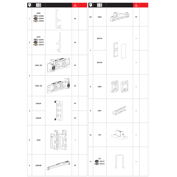 Terno Diva Fluid Italian Sliding Barn Door