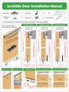 Soft Close Invisible Roller & Track Set (Stock Sale)