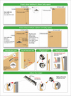 Soft Close Invisible Roller & Track Set (Stock Sale)