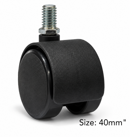 Screw Type Twin Caster (10mm thread)