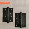 Bucci Stainless 304 Matte Black Hinges