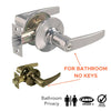 Corona Privacy Keyless Bathroom Lever Lock