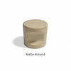 3055 Matte Beige Plastic Knob