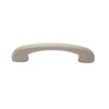 3296 Plastic Matte White Pull Handle