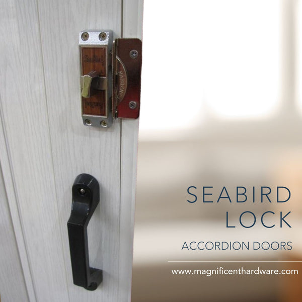 Seabird Sliding Door Latch Keyed