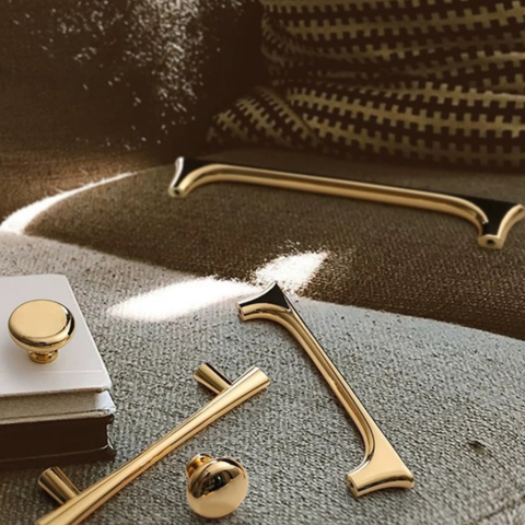 PB108 Polished Brass Handle (PREORDER)