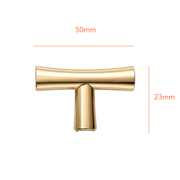 PB507 Polished Brass Handle (PREORDER)