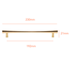 PB507 Polished Brass Handle (PREORDER)