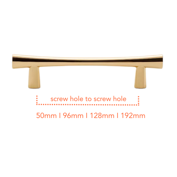 PB507 Polished Brass Handle (PREORDER)