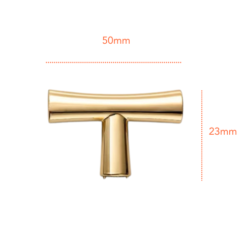 PB507 Polished Brass Handle (PREORDER)