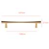 PB507 Polished Brass Handle (PREORDER)