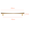 PB507 Polished Brass Handle (PREORDER)