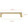 PB603 Polished Brass Handle (PREORDER)