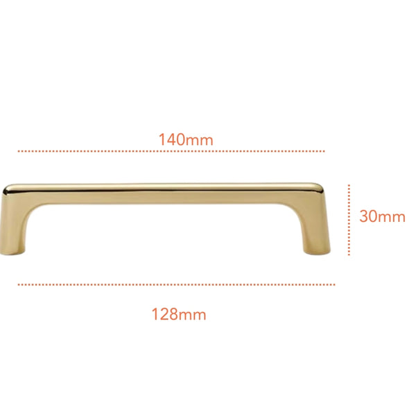 PB603 Polished Brass Handle (PREORDER)