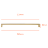 PB603 Polished Brass Handle (PREORDER)