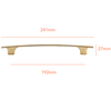 PB605 Polished Brass Handle (PREORDER)
