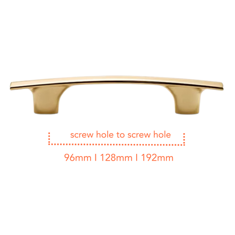 PB605 Polished Brass Handle (PREORDER)