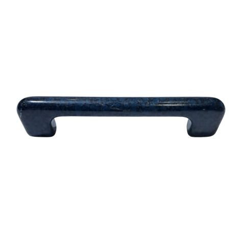 3049 Plastic Liberty Blue Marble Pull Handle