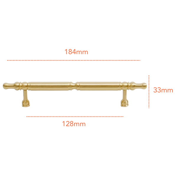 SG031 Matte Gold Handle (PREORDER)