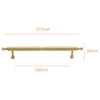 SG031 Matte Gold Handle (PREORDER)