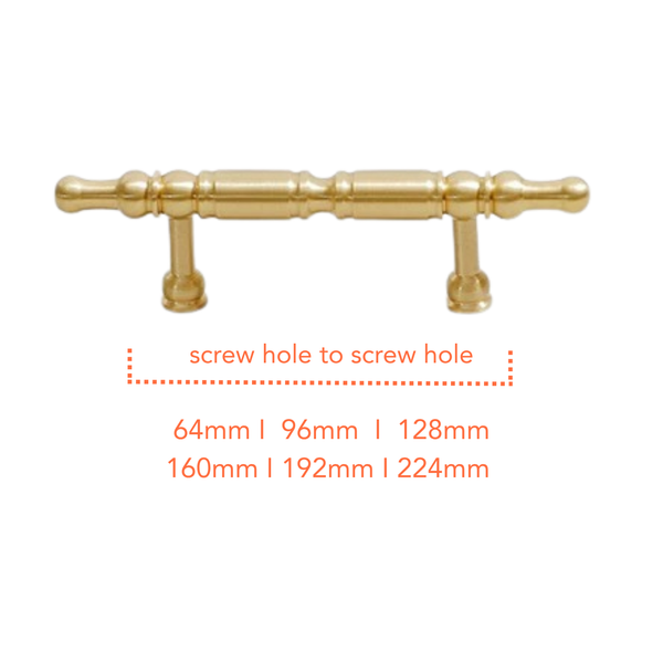 SG031 Matte Gold Handle (PREORDER)