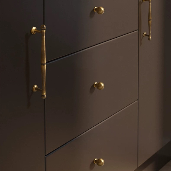 AB086 Antique Solid Brass Handle (PREORDER)