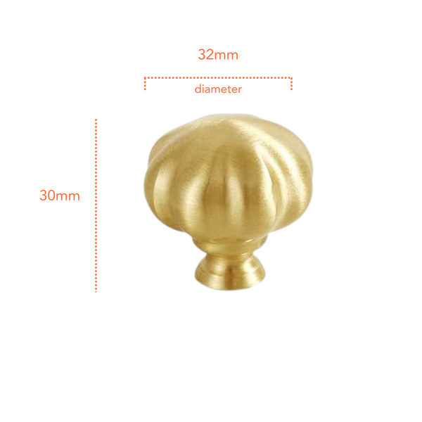 SG08 Matte Gold Handle (PREORDER)