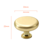 SG108 Matte Gold Handle (PREORDER)