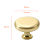 SG108 Matte Gold Handle (PREORDER)