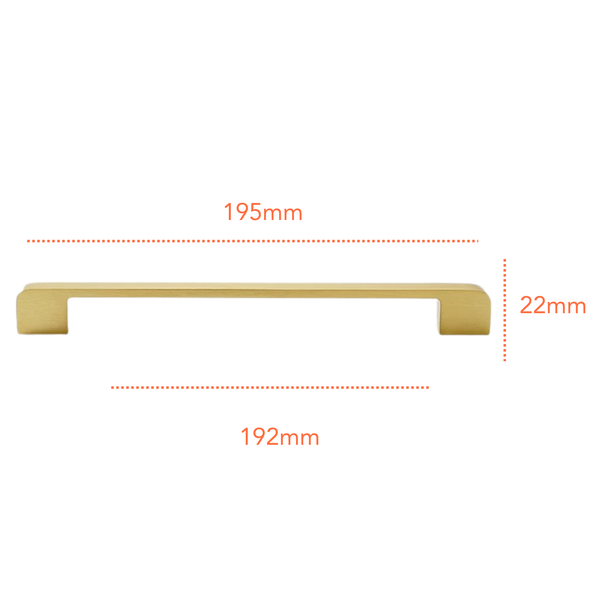 SG25 Matte Gold Handle (PREORDER)