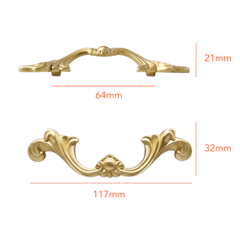 SG332 Matte Gold Handle (PREORDER)