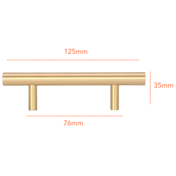SG3400 Matte Gold Handle (PREORDER)
