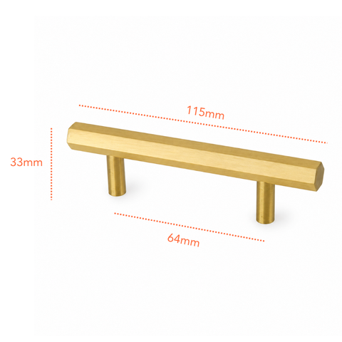 SG782 Matte Gold Handle (PREORDER)