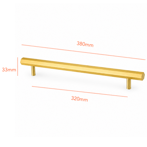 SG782 Matte Gold Handle (PREORDER)