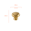 SG81 Matte Gold Handle (PREORDER)