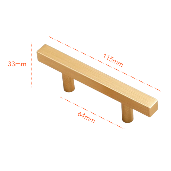 SG830 Matte Gold Handle (PREORDER)