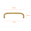 SG861 Matte Gold Handle (PREORDER)