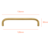 SG861 Matte Gold Handle (PREORDER)
