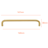 SG861 Matte Gold Handle (PREORDER)